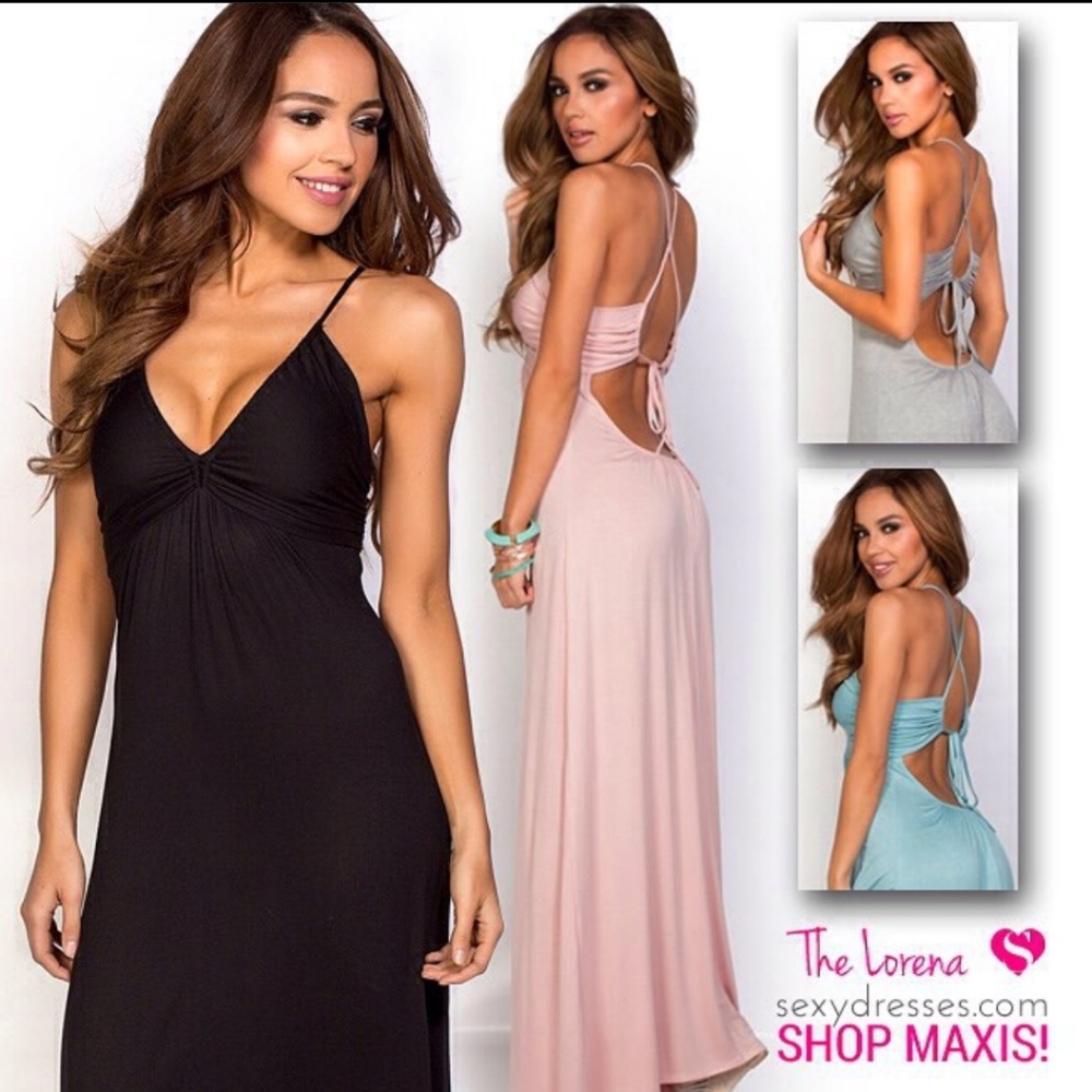 Sexy Maxi dress.